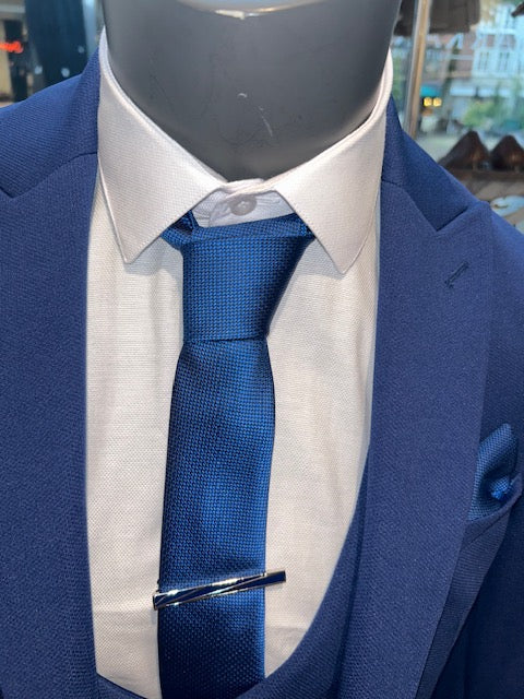 Saffierblauw stropdas